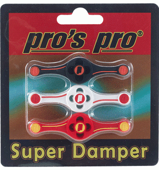 Tenisa vibrastopi Pro's Pro Super Damper 3P - color