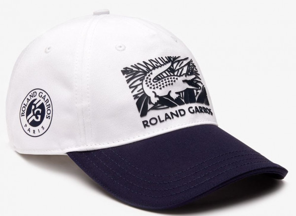  Lacoste Roland Garros Edition Printed Cap - white/navy