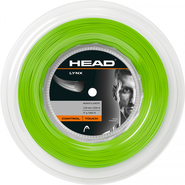 Tennis String Head LYNX (200 m) - green