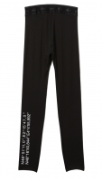 Γυναικεία Κολάν Lacoste SPORT Prints And Inscriptions Leggings - black/white Γυναικεία Κολάν Lacoste SPORT Prints And Inscriptions Leggings - black/white