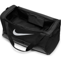 Tenisová taška Nike Brasilia 9.5 Training Duffel Bag - black/black/white Tenisová taška Nike Brasilia 9.5 Training Duffel Bag - black/black/white