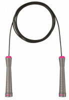 Prekážka Nike Fundamental Speed Rope - grey/pink