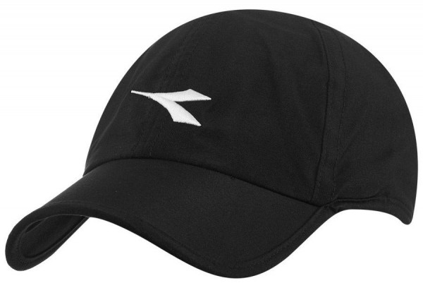 Czapka tenisowa Diadora Adjustable Cap - black/optical white