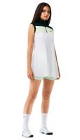 Γυναικεία Φόρεμα Lacoste Recycled Fiber Tennis Dress with Integrated Shorts - white/green Γυναικεία Φόρεμα Lacoste Recycled Fiber Tennis Dress with Integrated Shorts - white/green