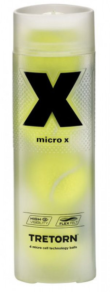 Piłki tenisowe Tretorn Micro-X New 4B