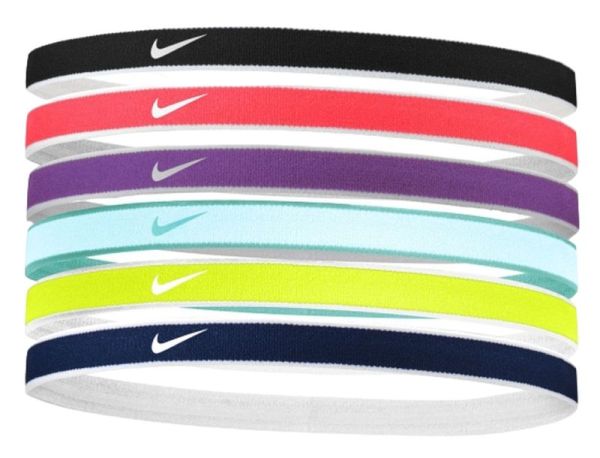 Opaska na głowę Nike Tipped Swoosh Sport 6P - Multikolor