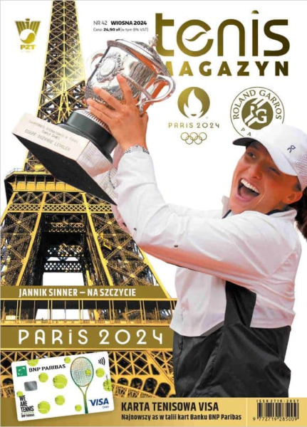 Książka Tenis Magazyn Nr 42 - WIOSNA 2024