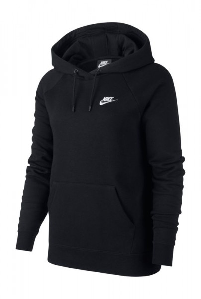  Nike Sportswear Essential Hoodie PO Fleece W - black/white