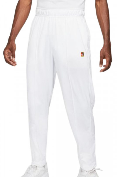 Herren Tennishose Nike Court Heritage Suit Pant M - white/white/white