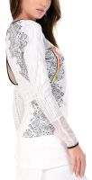 Ženska majica dugih rukava Lucky in Love Paisley In Love Long Sleeve - white Ženska majica dugih rukava Lucky in Love Paisley In Love Long Sleeve - white