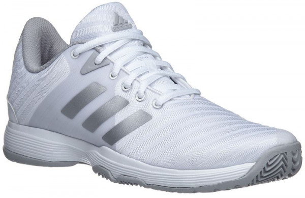  Adidas Barricade Court W - white/matte silver/grey two