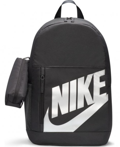 Batoh na tenis Nike Elemental Backpack Y - dk smoke grey/metalic silver