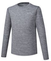 Herren Tennis-Langarm-T-Shirt Mizuno Impulse Core Long Sleeve Tee - magnet