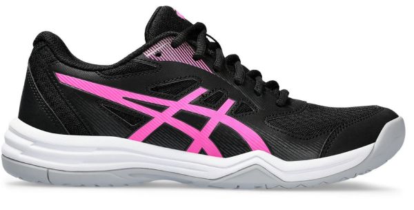 Zapatillas de bádminton/squash para mujer Asics Upcourt 5 - black/hot pink