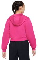 Bluza dziewczęca Nike Sportswear Club Fleece Crop Hoodie - Różowy Bluza dziewczęca Nike Sportswear Club Fleece Crop Hoodie - Różowy