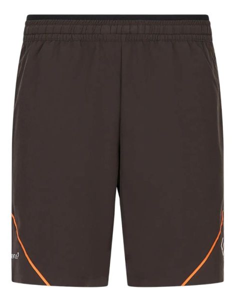 Pantaloncini da tennis da uomo EA7 Man Woven Shorts - raven