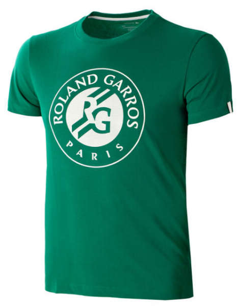  Lacoste Roland Garros Tee - green/white/white