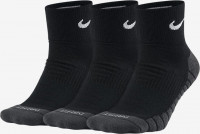 Ponožky Nike Dry Cushioned Quarter 3P - black