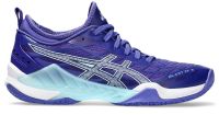 Damenschuhe für Badminton und Squash Asics Blast FF 3 - eggplant/aquamarine