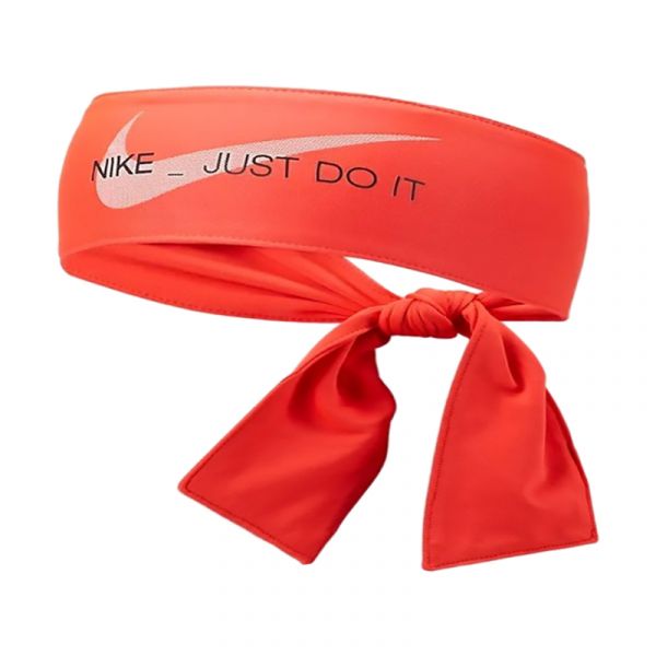 Tennis Bandana Nike Dri-Fit Head Tie 4.0 - bright crimson/white