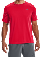 Teniso marškinėliai vyrams Under Armour Tech SS Tee 2.0 -  red/graphite