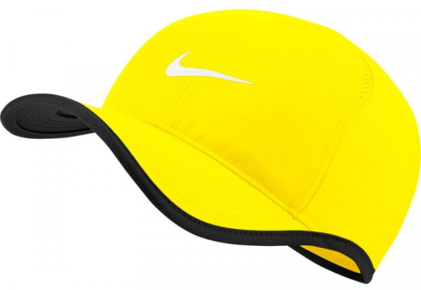  Nike U Aerobill Feather Light Cap - opti yellow/black/white