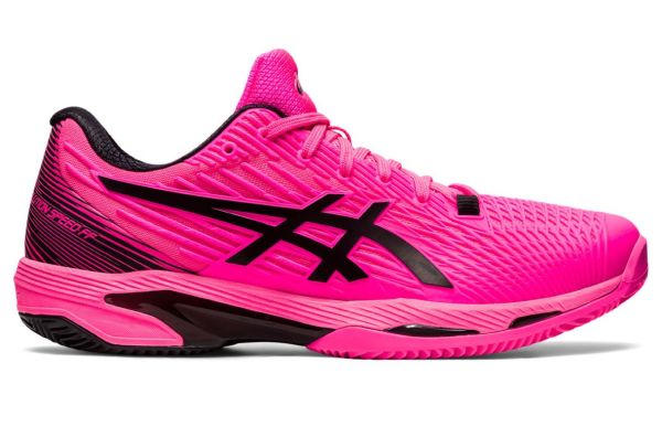 Zapatillas de tenis para hombre Asics Solution Speed FF 2 Clay - hot pink/black