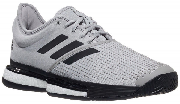 Adidas SoleCourt M - grey two/core black/cloud white | Tennis Shop Strefa Tenisa | Zone