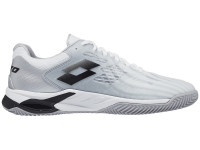 Muške tenisice Lotto Mirage 100 Clay - all white/all black Muške tenisice Lotto Mirage 100 Clay - all white/all black