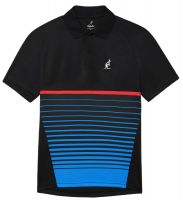 Pánské tenisové polo tričko Australian Ace Lines Polo - black