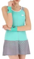 Ženska teniska haljina Lotto Top W IV Dress 1 - green 929C/quicksilver