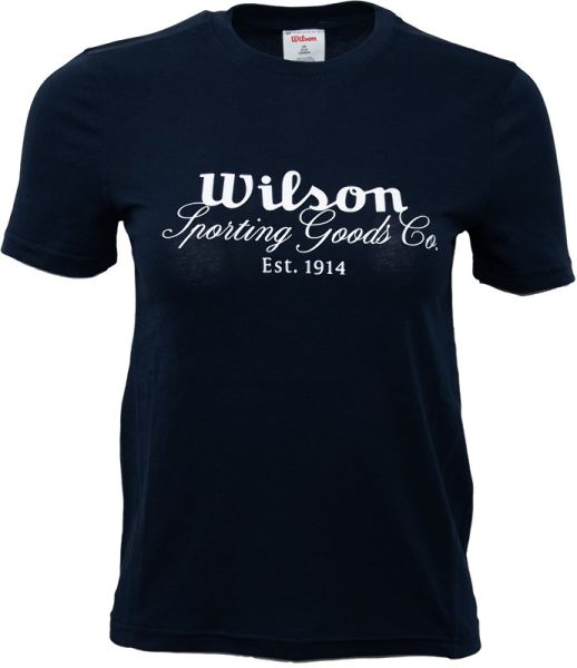 Damski T-shirt Wilson Easy T-Shirt - classic navy