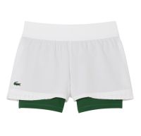 Women's shorts Lacoste Ultra Dry Lined Tennis - White