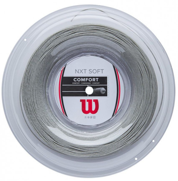 Corda da tennis Wilson NXT Soft (200 m) - silver