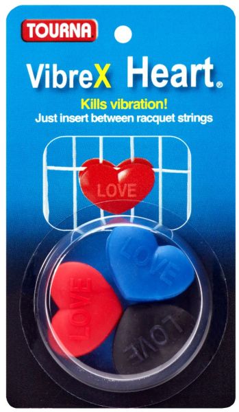 Antivibrazioni Tourna Vibrex Heart 3P - Multicolore