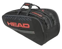 Tennise kotid Head Base Racquet Bag L - black/orange