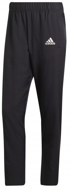 Męskie spodnie tenisowe Adidas Melbourne Tennis Stretch Woven Pants - black/white