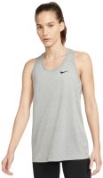 Top de tenis para mujer Nike Dri-Fit Racerback Tank - tumbled grey/silver/black