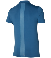 Muški teniski polo Mizuno Shadow Polo - blue ashes Muški teniski polo Mizuno Shadow Polo - blue ashes