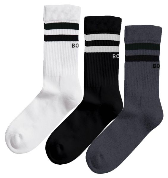 Ponožky Björn Borg Core Crew Sock 3P - black/white