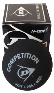 Pelotas de squash Dunlop Competition - 1B