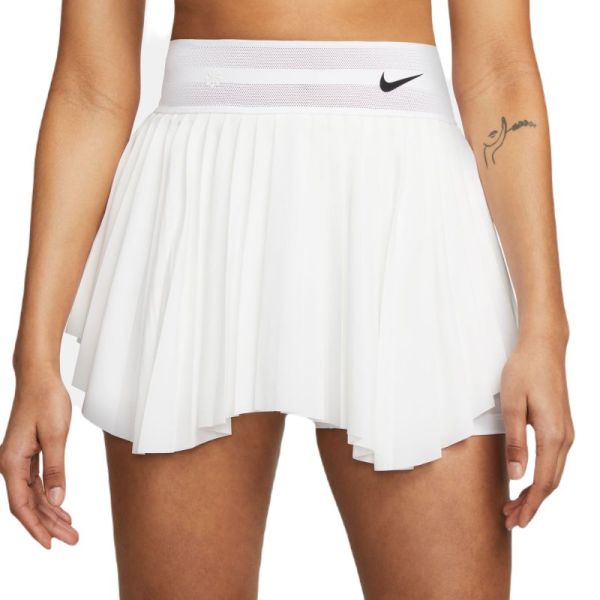 Teniso sijonas moterims Nike Court Dri-Fit Slam Tennis Skirt - white/black