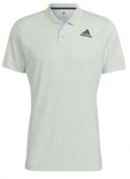 Мъжка тениска с якичка Adidas Tennis Freelift Polo - linen green