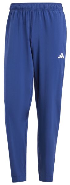 Męskie spodnie tenisowe Adidas Train Essentials Training Pants - Biały, Niebieski