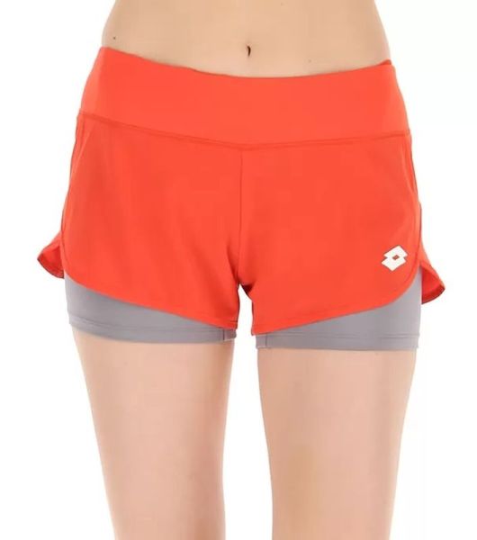 Women's shorts Lotto Top W IV Short - red poppy