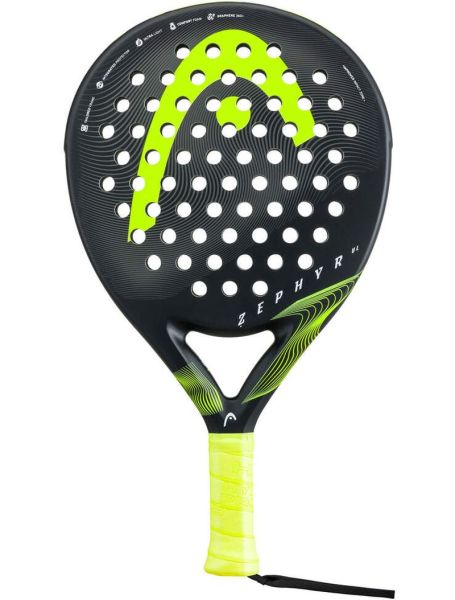 Padel racket Head Zephyr UL - black/yellow