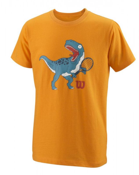 Chlapecká trička Wilson Trex Tech Tee - koi orange
