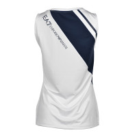 Ženska majica bez rukava EA7 Women Jersey Tank - white Ženska majica bez rukava EA7 Women Jersey Tank - white