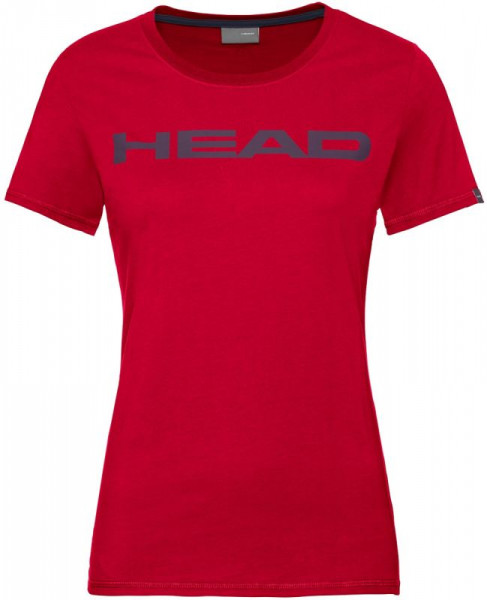 Marškinėliai moterims Head Lucy T-Shirt W - red/dark blue