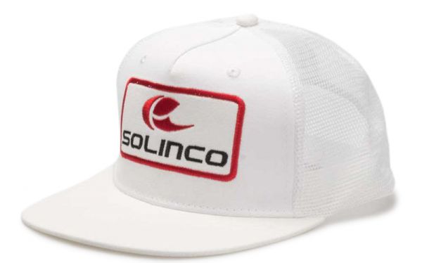 Tennismütze Solinco Trucker Cap - white